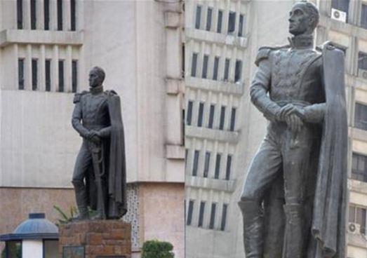 ما حقيقة سرقة سيف تمثال سيمون بوليفار في مصر ؟