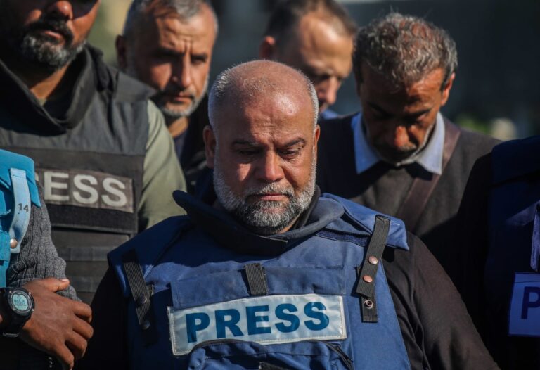 Le journaliste Wael Al-Dahdouh en Tunisie