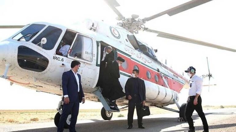 عقب حادث المروحية..حياة الرئيس الإيراني ووزير الخارجية  في خطر
