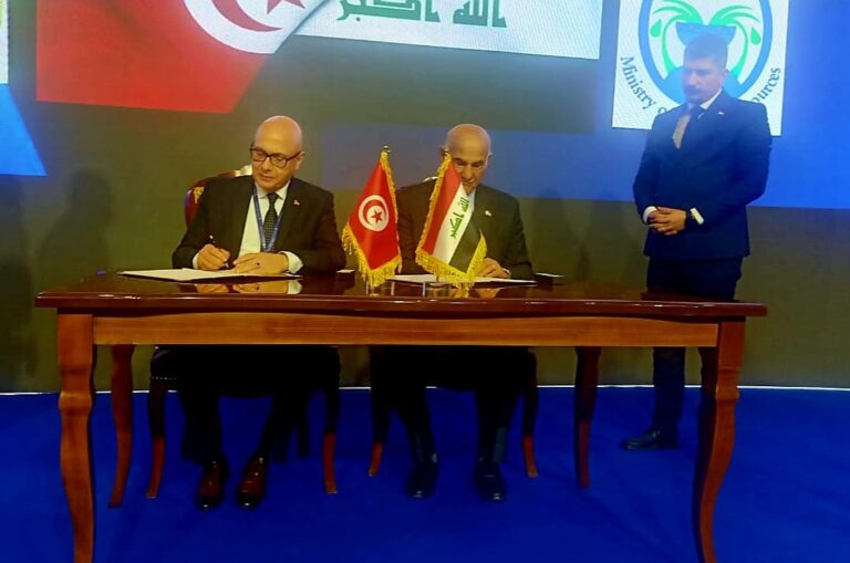 اتفاقية تعاون بين وزارة الفلاحة التونسية والعراقية في قطاع الموارد المائية