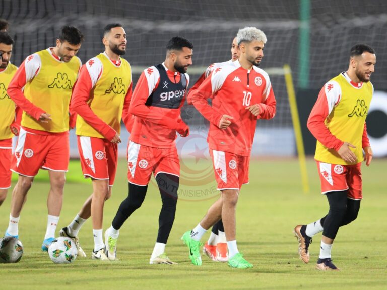 المنتخب التونسي يجري حصته التدريبية الثانية استعدادا لتصفيات كأس العالم