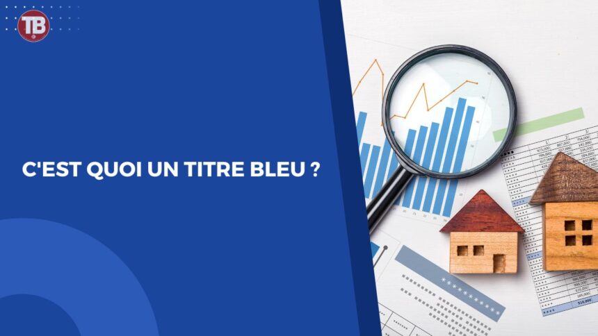 C'est quoi un titre bleu ?