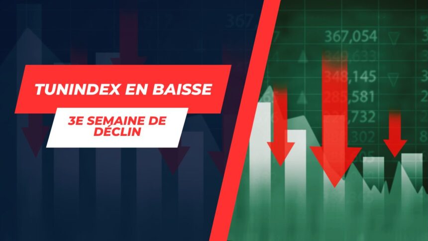 Tunindex en chute libre: Troisième semaine de dégringolade pour l’indice vedette