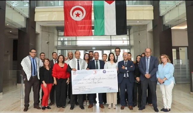 La Banque de Tunisie et des Emirats se mobilise pour soutenir le peuple Palestinien