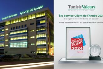 Tunisie Valeurs remporte le label « Élu Service Client de l’Année 2024 »