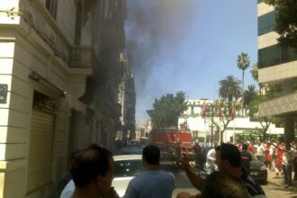 Incendie à l'Ambassade de France en Tunisie