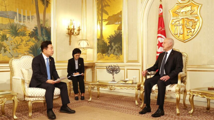 Kais Saied et Kim Jin-pyo façonnent l'avenir des relations Tunisie-Corée du Sud