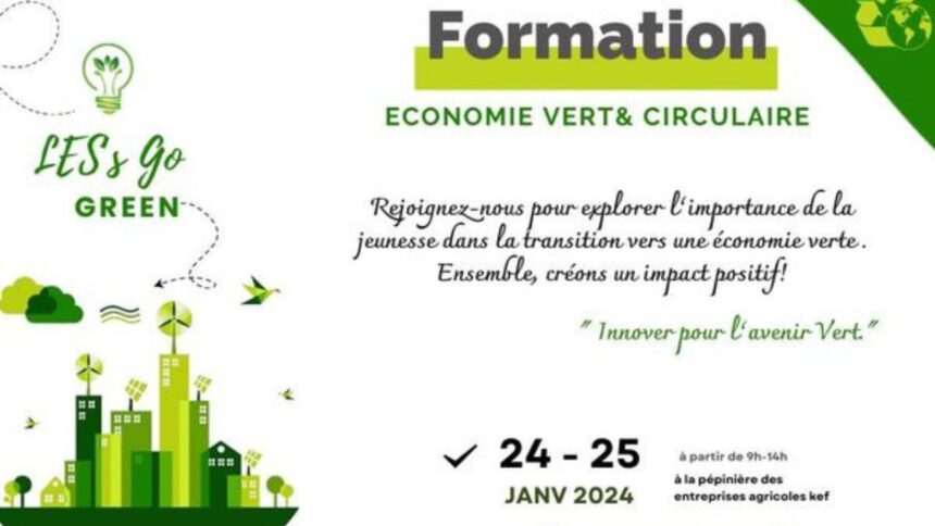 La Pépinière des Entreprises Agricoles du Kef Lance une Formation en Économie Verte et Circulaire