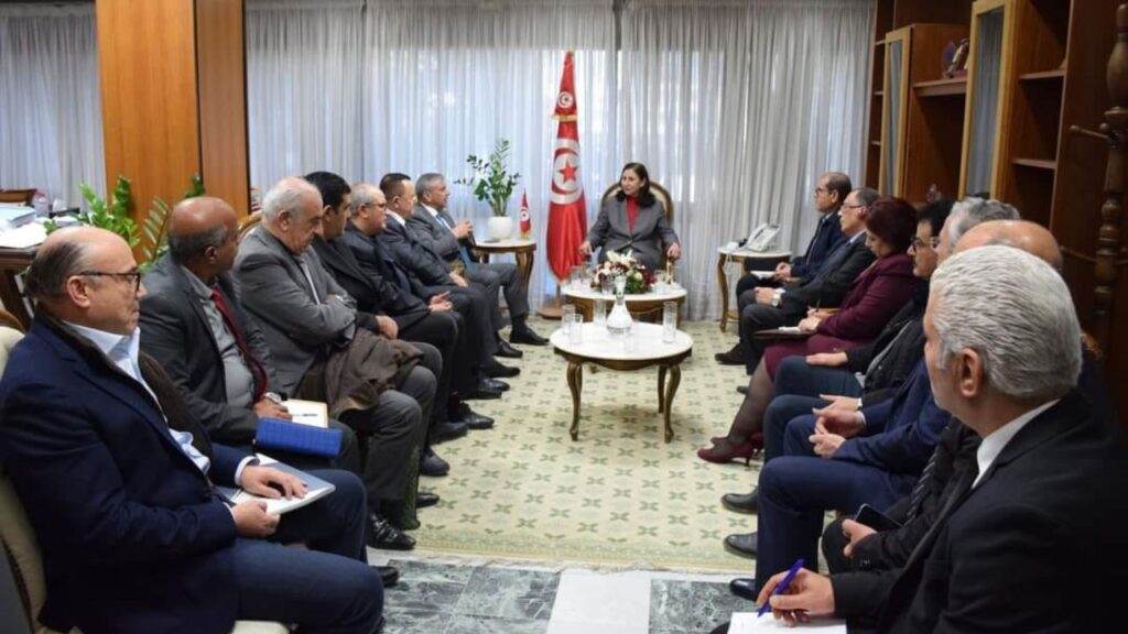 Rencontre entre la Ministre du Logement et le Président de l'Union des Entrepreneurs Arabes