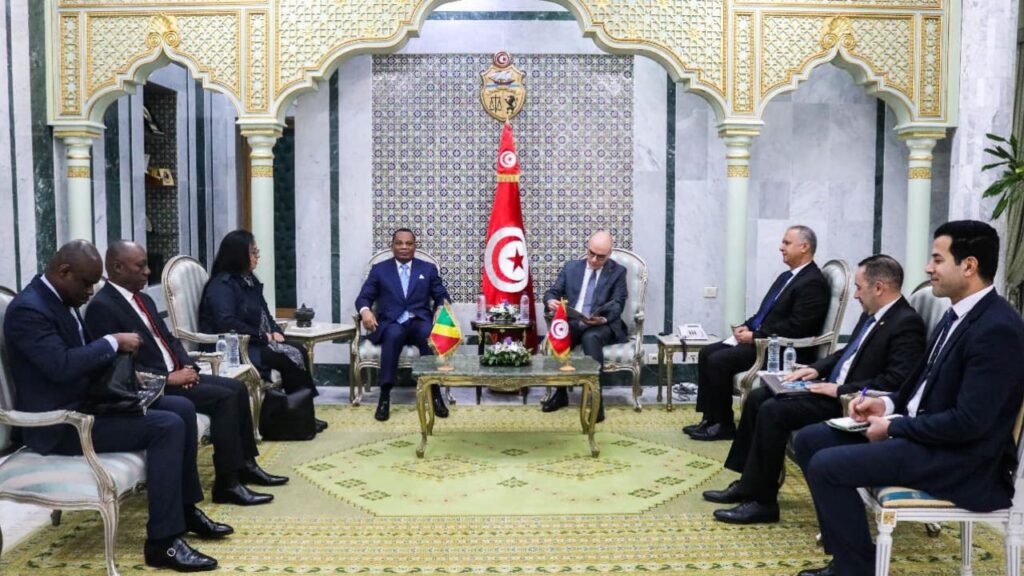 Rencontre Diplomatique Tunisie et Congo Unis pour la Paix en Libye (1)