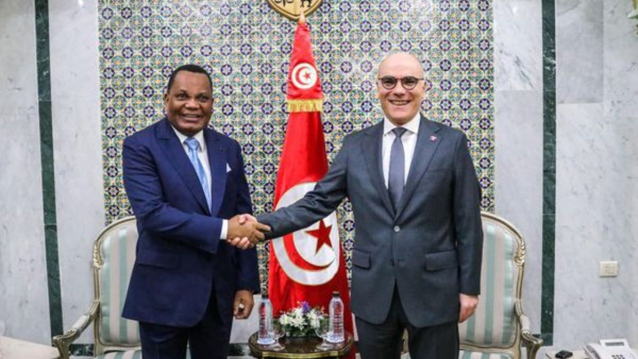 Rencontre Diplomatique Tunisie et Congo Unis pour la Paix en Libye