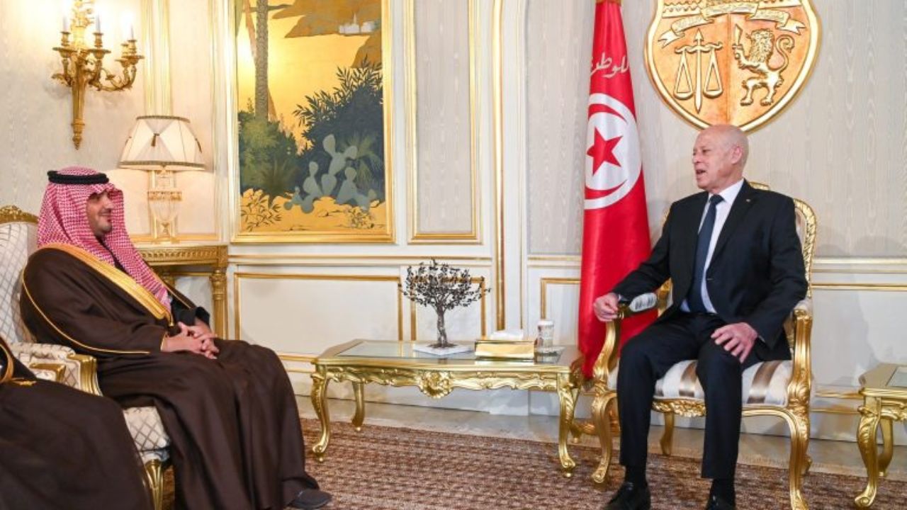Rencontre-Tunisie-Arabie-Saoudite-President-Saied-et-Ministre-de-lInterieur-Saoudien