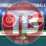Rencontre Égypte-Tunisie U20 au tournoi amical d'Algérie