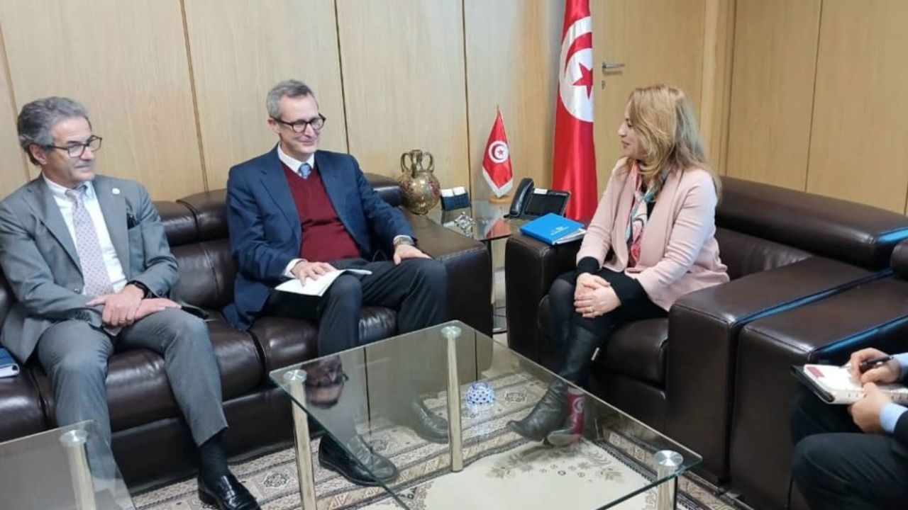Rencontre-entre-le-nouvel-ambassadeur-dItalie-en-Tunisie-et-la-ministre-de-lEconomie-et-du-Plan