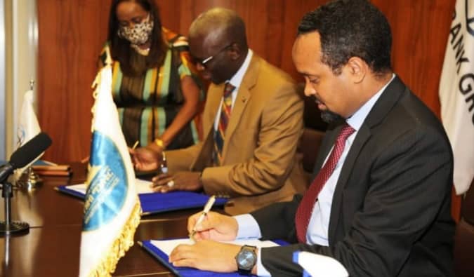 L’Éthiopie conclut des accords de financement d’une valeurs de 1,72 milliard de dollars avec la Banque mondiale