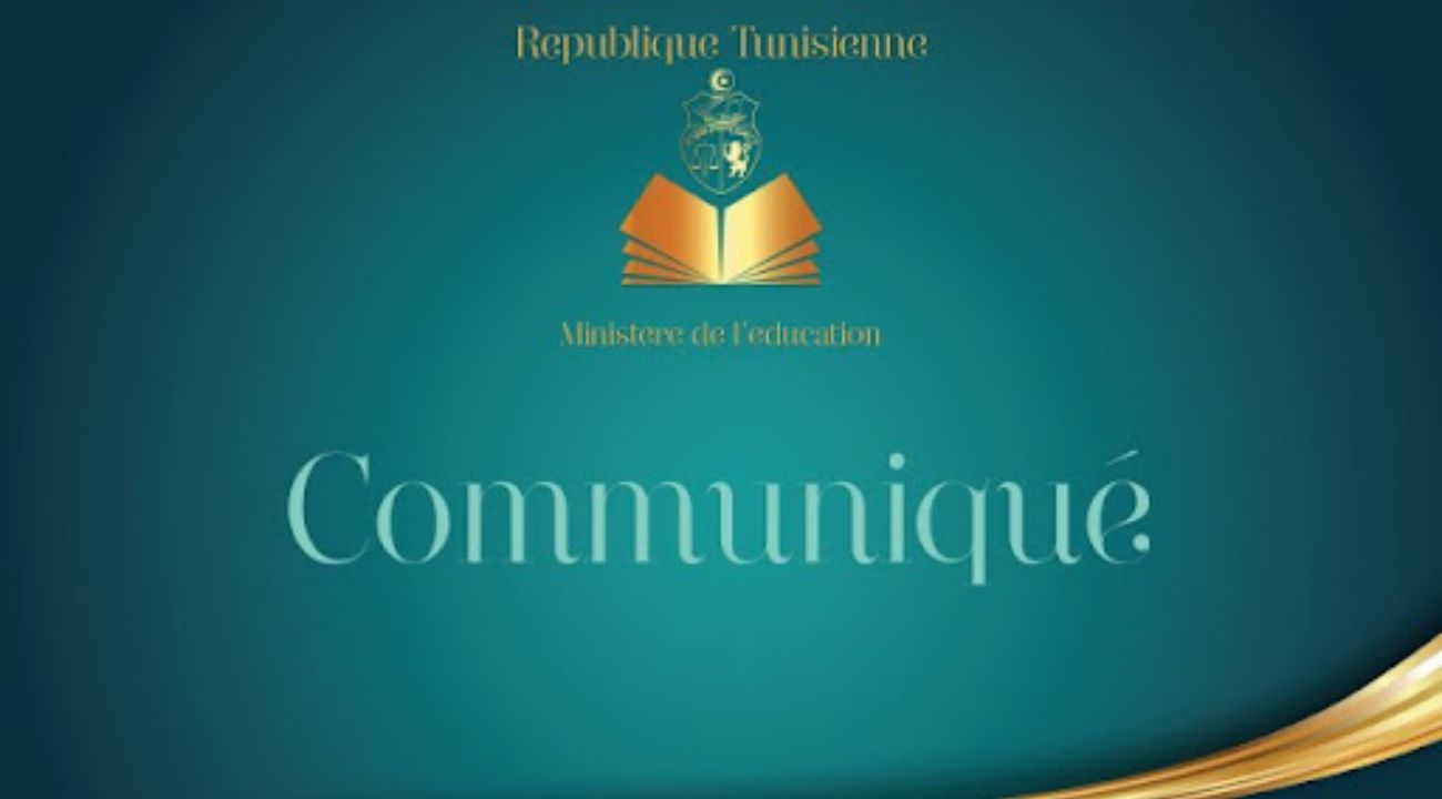 Communiqué - Ministère de l'éducation
