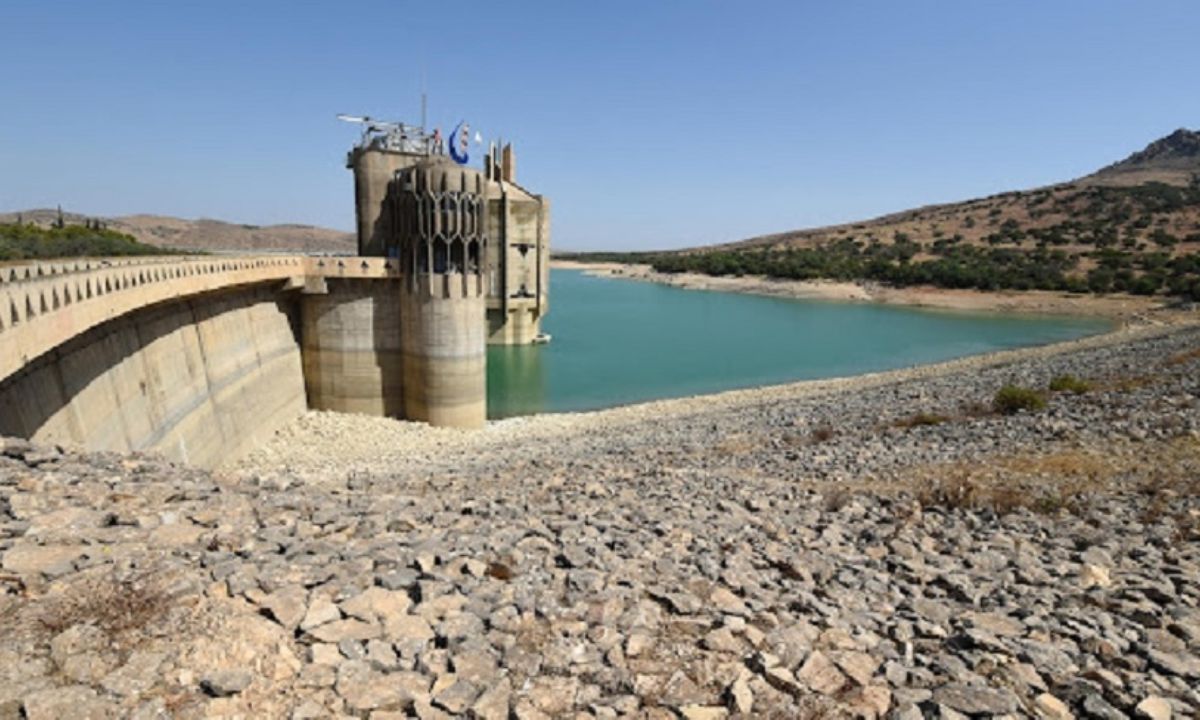 Baisse de réserve d'eau aux barrages