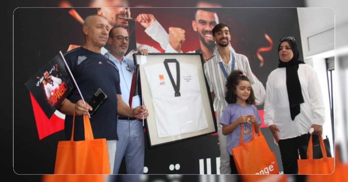 Orange Tunisie Célèbre les Médaillés Tunisiens des JO-2024 en Taekwondo