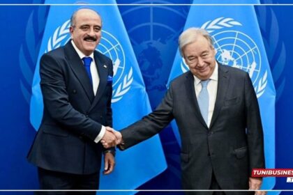 Mohamed Ali Nafti reçu par Antonio Guterres