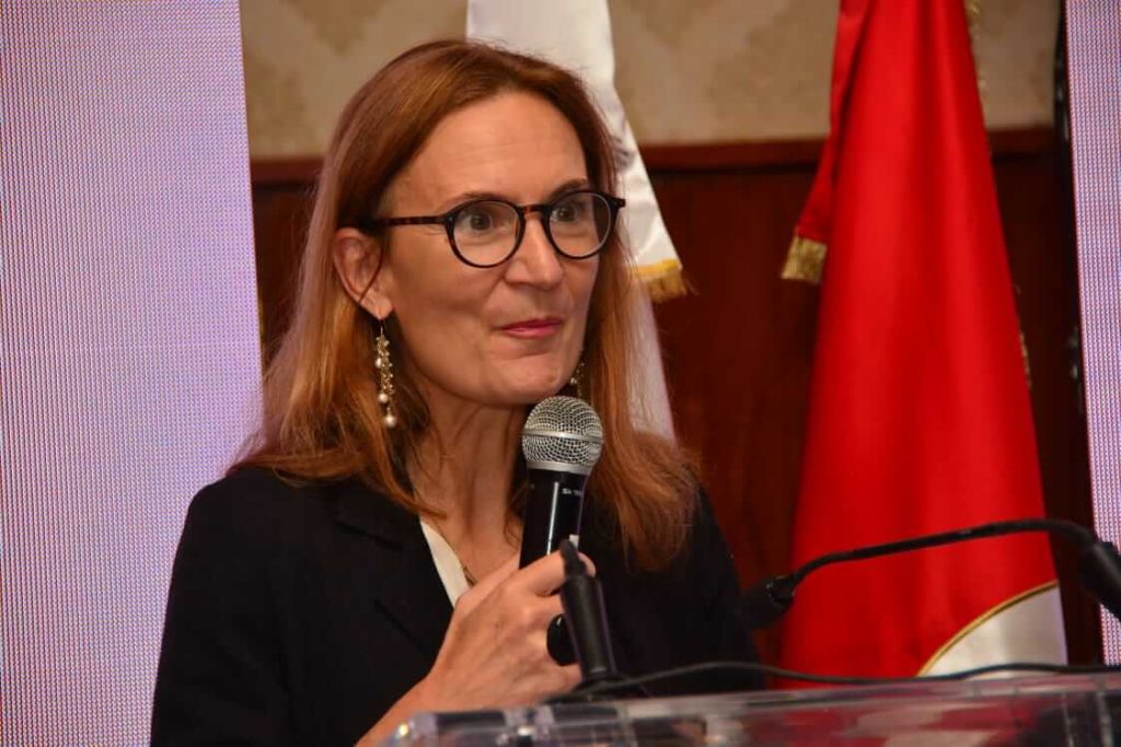 ambassadrice de France en Tunisie, Mme Anne Guéguen,